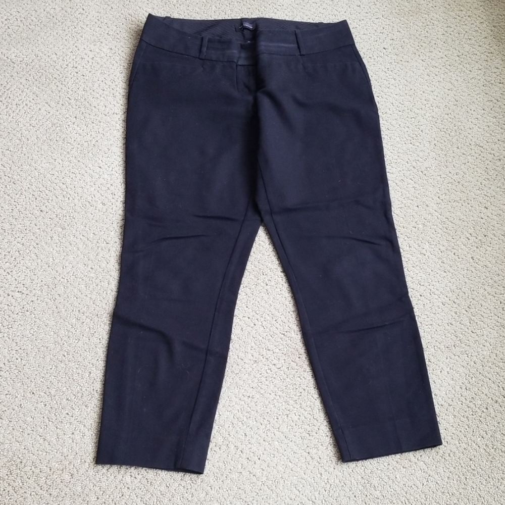 Black ankle pants